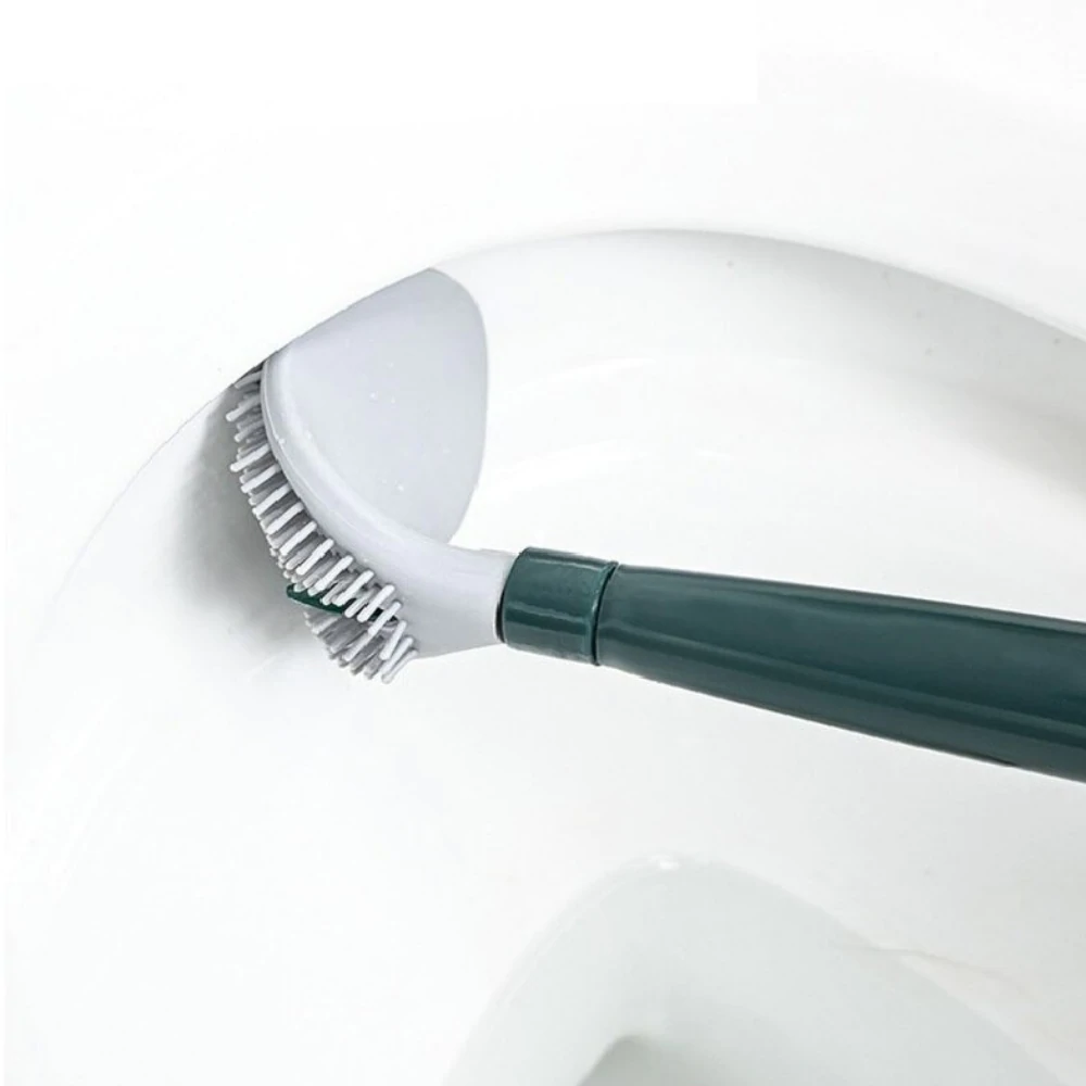 Flexible toilet brush for precise and easy cleaning