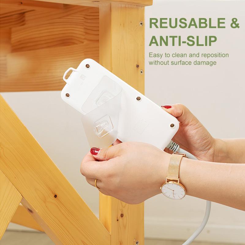 Dvojstranné samolepicí háčky pro úložný prostor bez vrtání