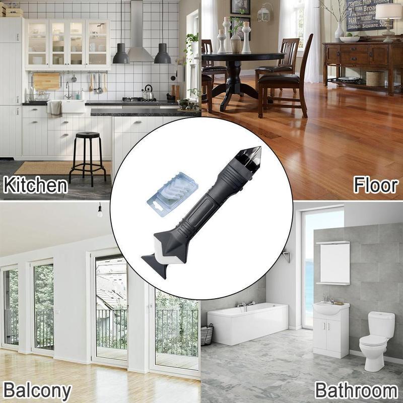 Těsnicí nástroj 3-v-1 ze silikonu – Přesnost a všestrannost pro vaše spoje