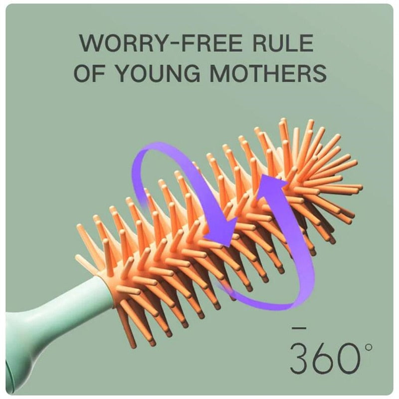 Perie electrică din silicon