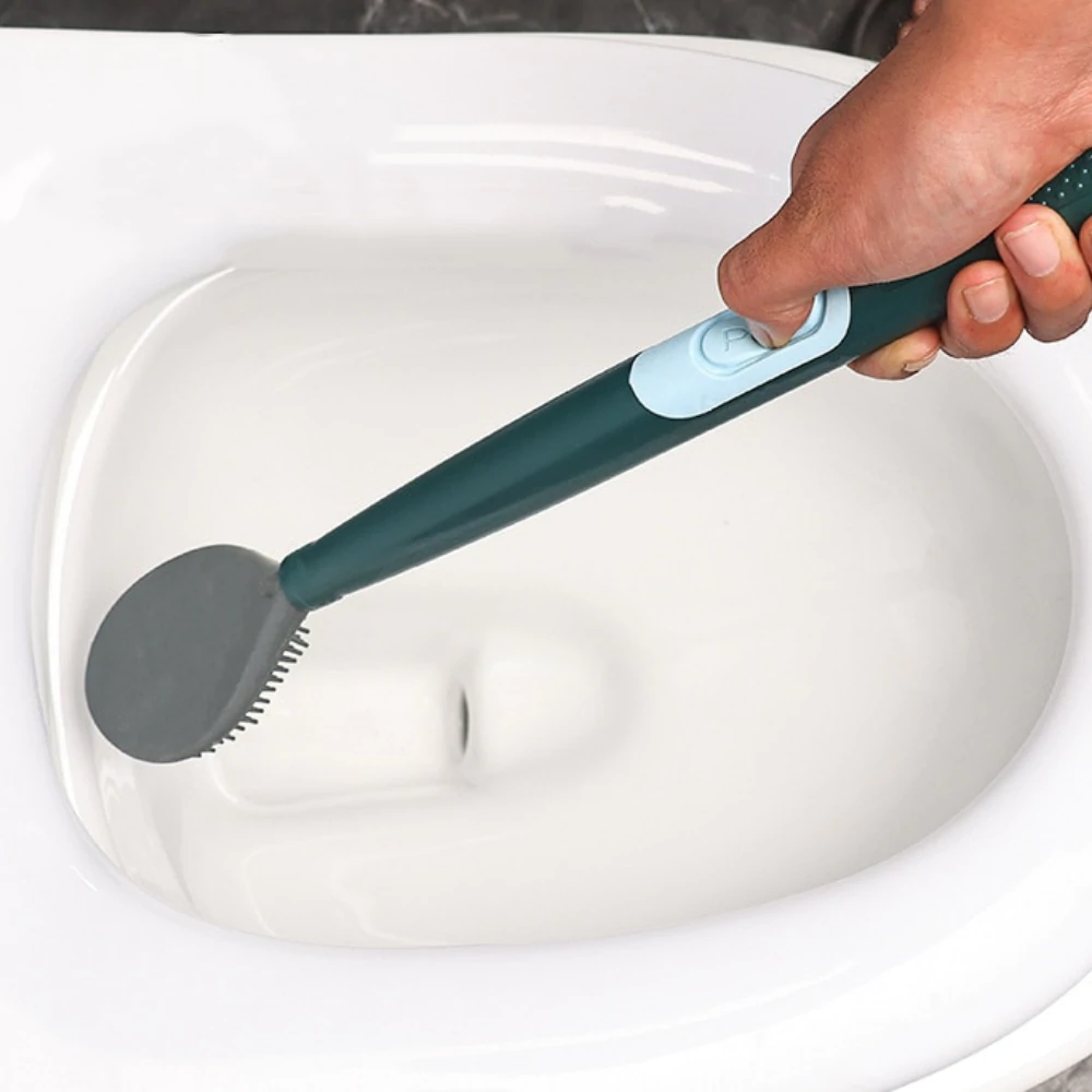 Flexible toilet brush for precise and easy cleaning